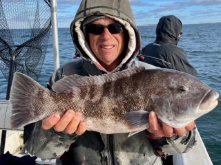 Captain Jason Colby tautog