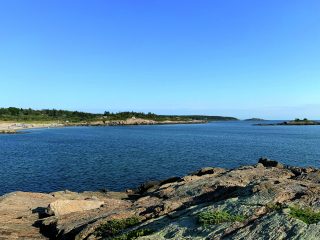 Striper Fly Fishing Hermit Island Maine